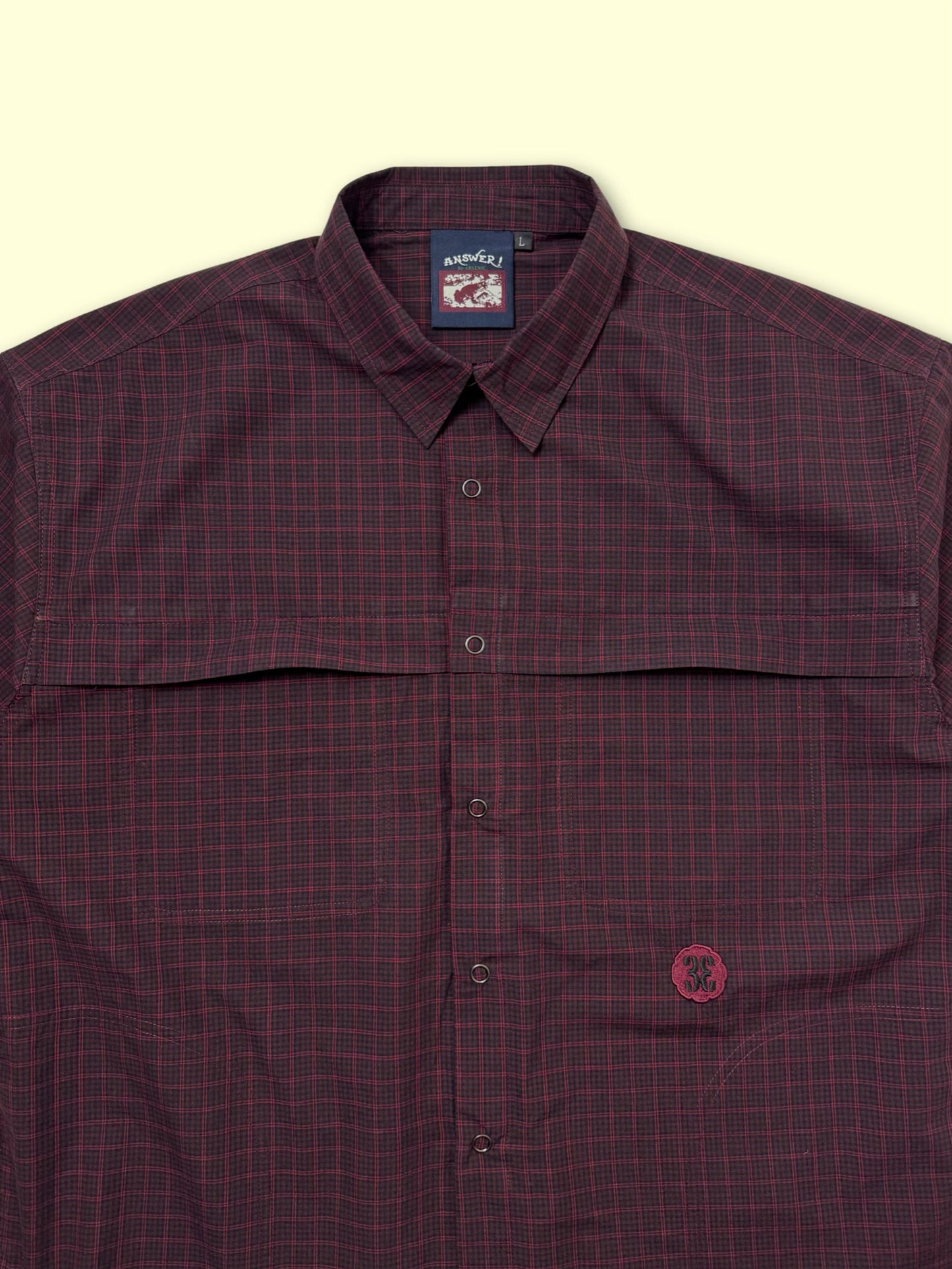 Answer Trail Shirt (Black/Red) (2X Only)