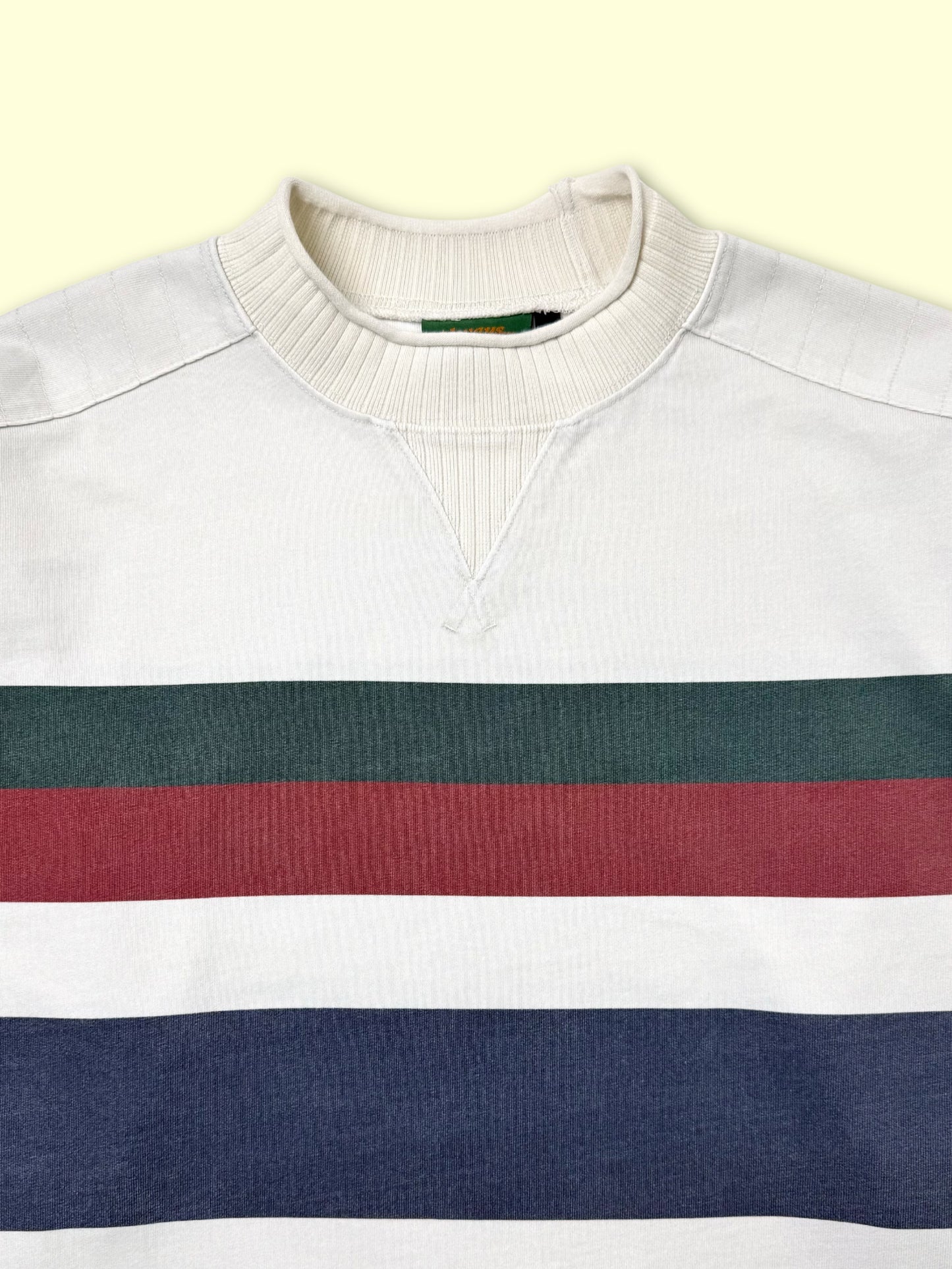 Nova Mockneck (Ivory Striped)