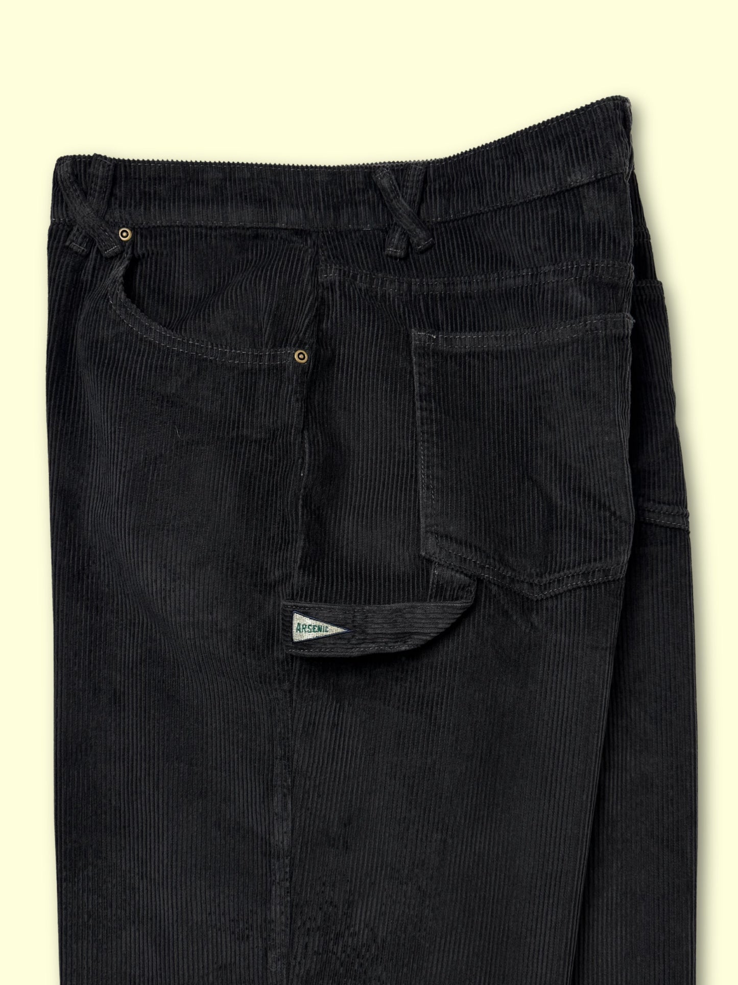 All Roads Corduroy Carpenter Pants (Smoke)