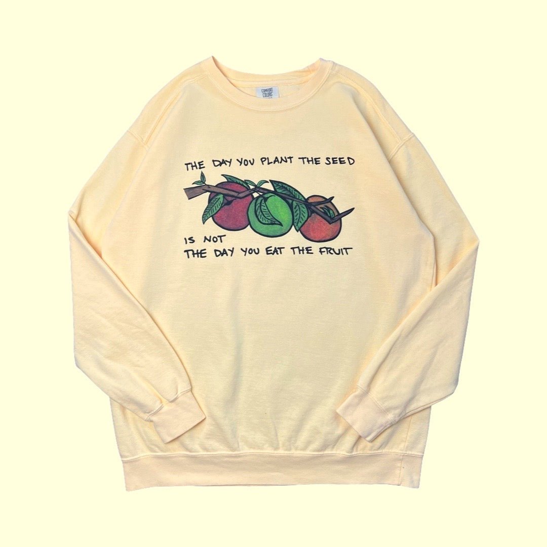 Branch Manager Crewneck Sweatshirt (Lemon Zest)(XL Only)
